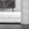 Jaime Vintage Trellis Area Rug, Gray
