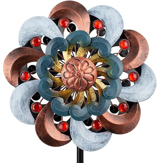 Wind Spinners Outdoor, Kinetic Decorative Metal Wind Spinners