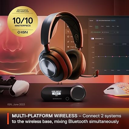 Arctis Nova Pro Wireless Multi-System Gaming Headset