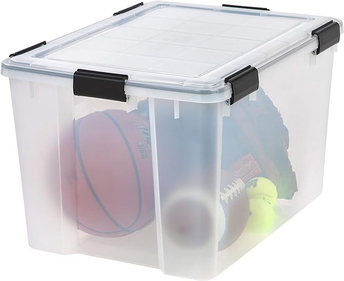 WeatherPro Storage Box in Clear (2-Pack)