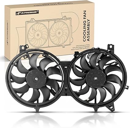 Engine Radiator Cooling Fan Assembly Compatible with Infiniti Nissan