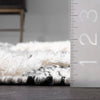8' round Savannah Wool Black Round Indoor Geometric Area Rug