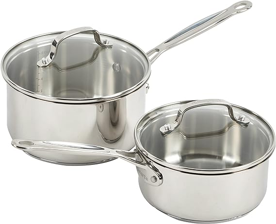 11-Piece Cookware Set, Chef's Classic Stainless Steel Collection