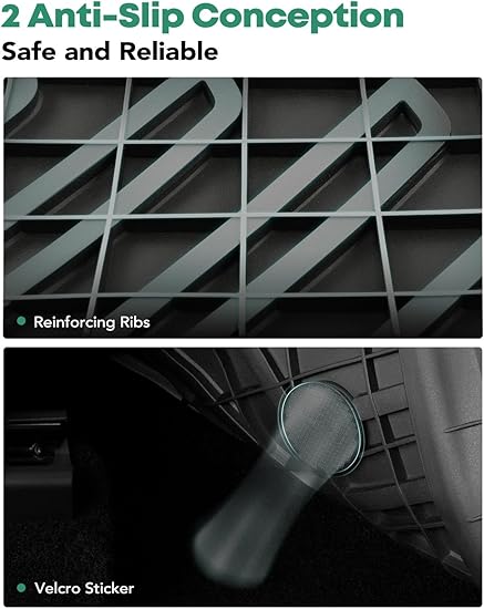 Custom Fit Car Floor Mats for Tesla Model Y 2025-2020 (5-Seat)