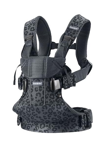 Baby Carrier One Air, 3D Mesh, Anthracite/Leopard