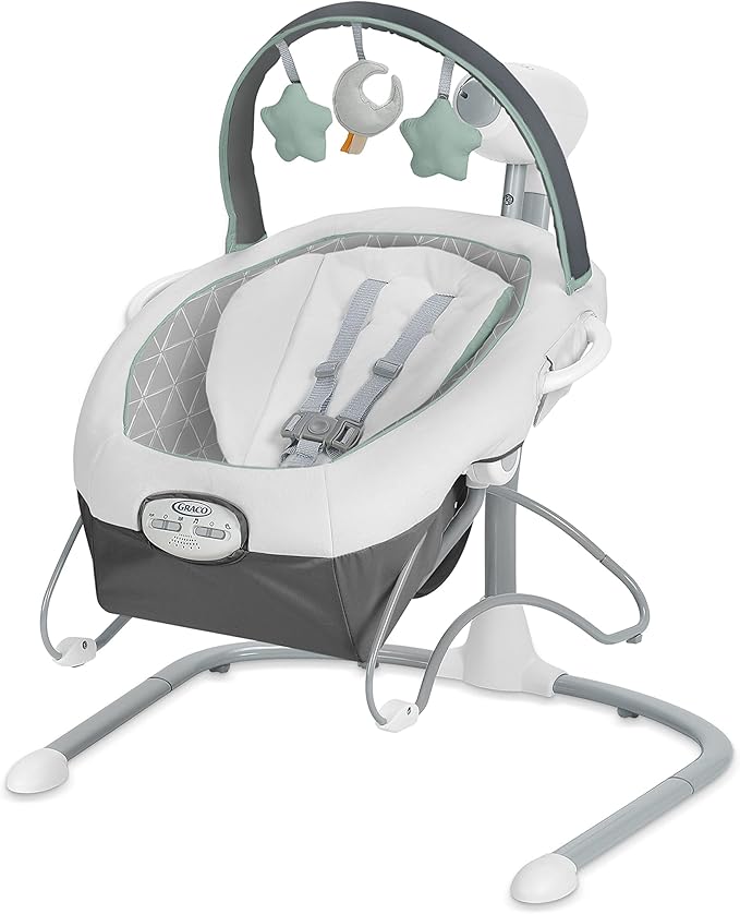 Soothe 'n Sway LX Baby Swing with Portable Bouncer