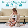 Wearable Breast Pump Hands-Free, Electric Portable Breast Pump with 3 Modes & 9 Levels, Rechargeable & Smart Display, Memory Function, Flange, 2 Pack
