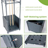 Raised Garden Bed Planter Boxes with Trellis