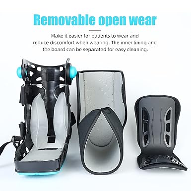 Medical Inflatable Walking Boot, Air Cam Walker Fracture Boot, Short Orthopaedic Boot (Small)