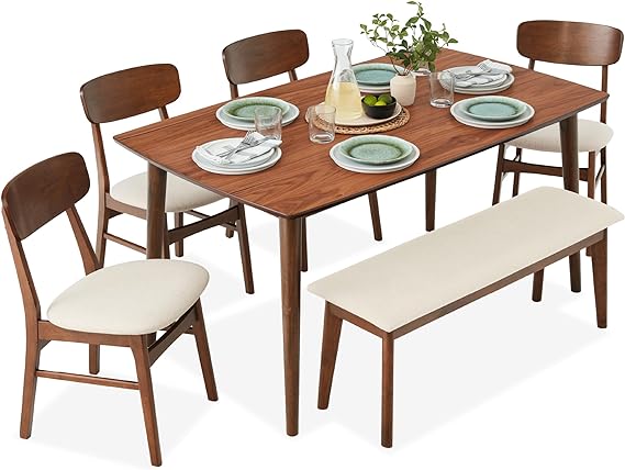 5-Piece Dining Chair/Bench Set