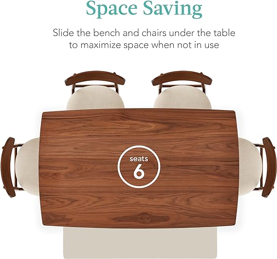 5-Piece Dining Chair/Bench Set