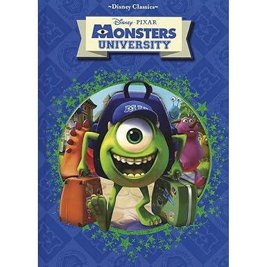 Monsters University Die Cut Classic Storybook, final cut