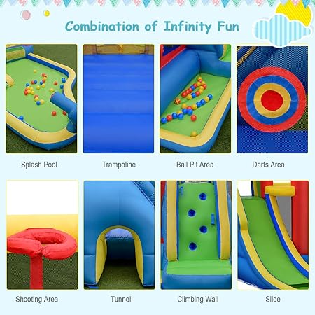Inflatable Water Slide, Water Bounce House