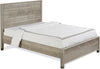Baja Driftwood Grey, Queen Size, Panel Headboard, Platform Bed