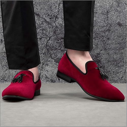 Men's Fashion Loafers Wedding Shoes Loafers for Men Party Shoes