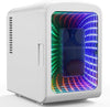 Mini Compact Refrigerator with Gaming Light, Portable Mini Fridge
