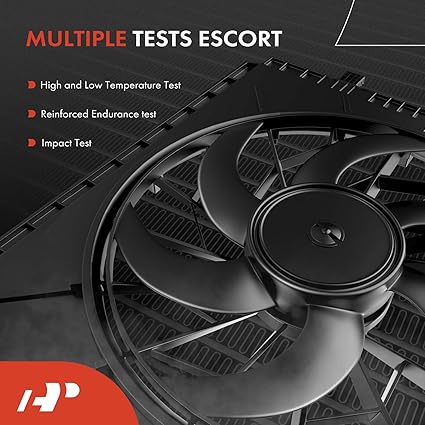 Engine Radiator Cooling Fan Assembly Compatible with Select Jeep Models - KL Series Cherokee