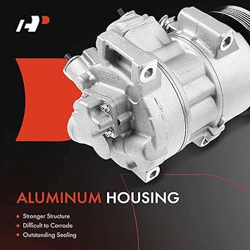 Air Conditioner AC Compressor with Clutch Compatible with Toyota Corolla 2009-2010, Matrix 2009-2012, Scion xD 2008-2014 1.8L