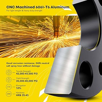 Hub Centric Wheel Spacers 2 Inch Fits Ford Explorer Edge Mustang Taurus Ranger Crown Victoria, Lincoln Town Car, Mercury Models 5x114.3mm 70.5mm Hub Bore, 1/2" x20 Thread Size