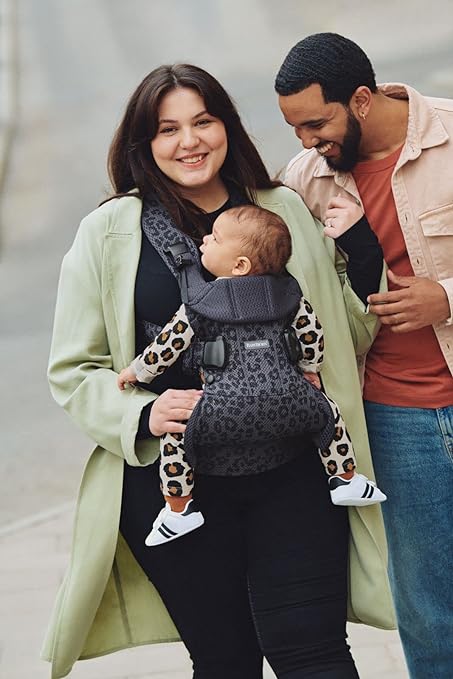 Baby Carrier One Air, 3D Mesh, Anthracite/Leopard