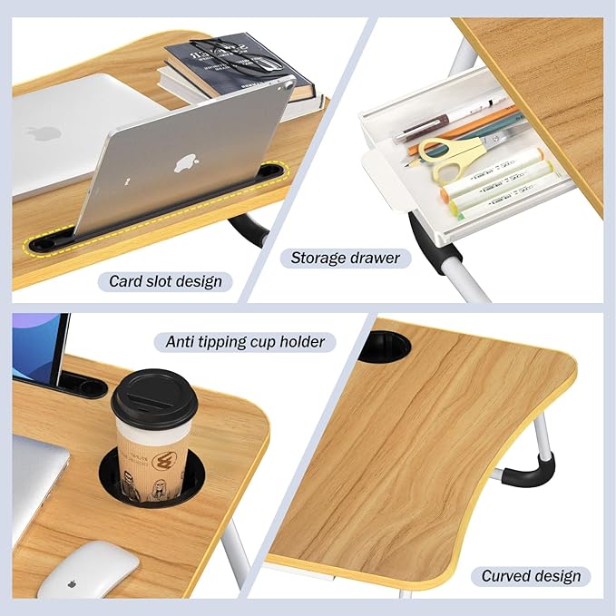 Foldable Laptop Bed Table Tray, final cut