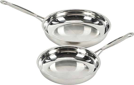 11-Piece Cookware Set, Chef's Classic Stainless Steel Collection