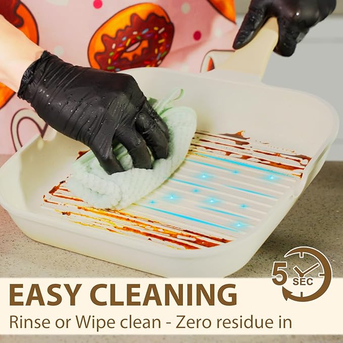 23pcs Pots and Pans Set Non Stick, Kitchen Cookware Set