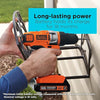 20V MAX Cordless Drill Driver with Battery and Charger, LED Work Light