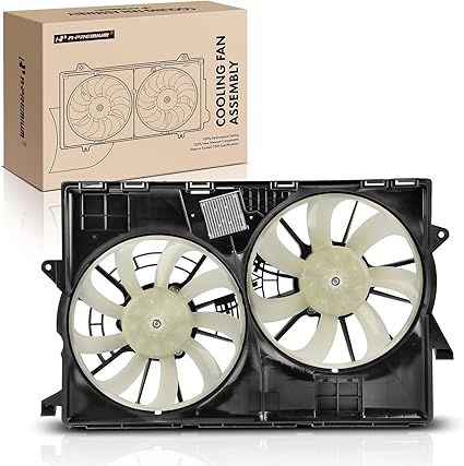 Engine Radiator Cooling Fan Assembly Compatible with Select Jeep Models - KL Series Cherokee
