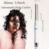 Automatic Curling Wand Rotating Curling Iron for Long Short Hair, Automatic Hair Curler with LED Display, Professional Hair Waver Hair Styling Irons Fast Heating Wand
