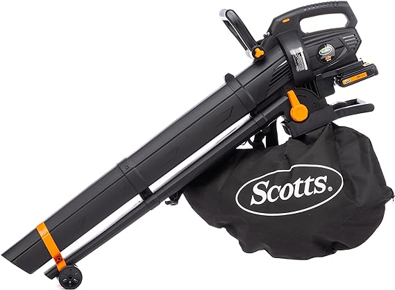 3-in-1 Cordless Leaf Blower, Leaf Vacuum, Leaf Mulcher (2 2Ah Batteries and Charger Included)