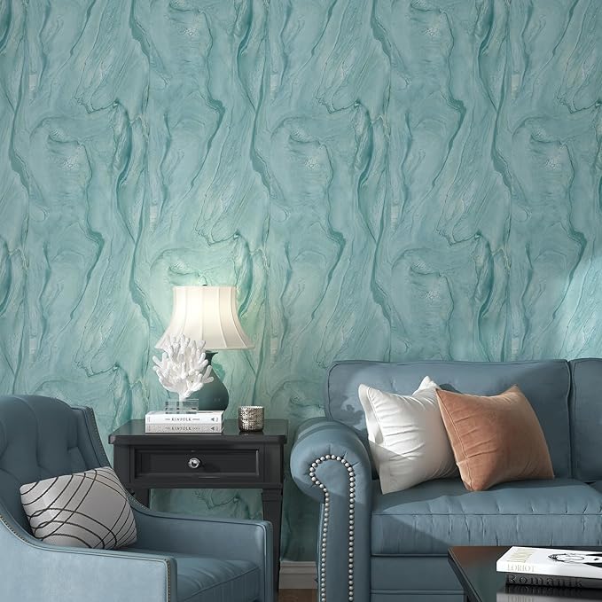 Countertop Contact Paper Matte Marble Peel and Stick Wallpaper