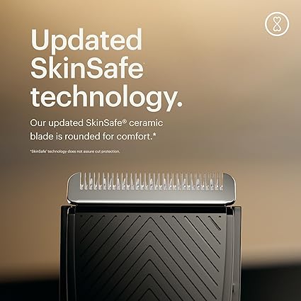 PRO Trimmer Blade, Waterproof Wet/Dry Groomer, USB-C & Wireless Charging Compatible, Men’s Ball Shaver with Travel Lock