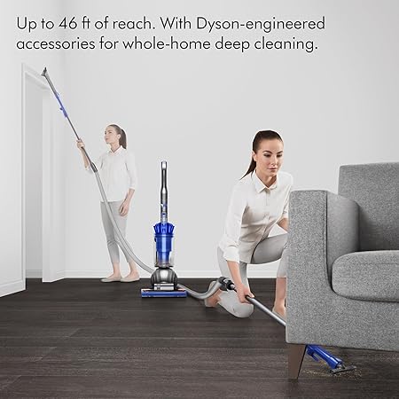 Ball Animal Total Clean Upright Vacuum Cleaner, Blue