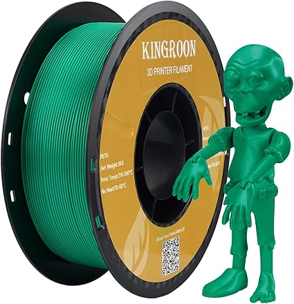 3D Printer Filament, Dimensional Accuracy Green