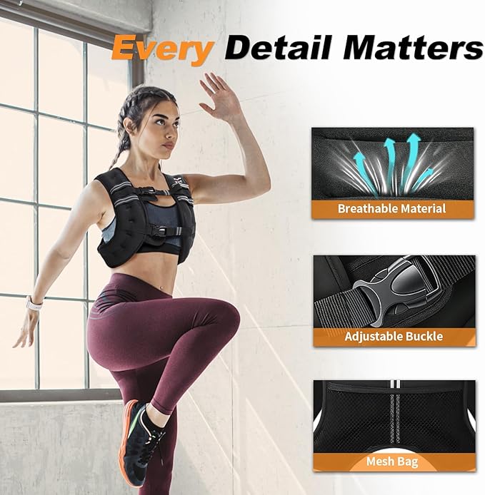 VBSD Weighted Vest Woman Weight Vest