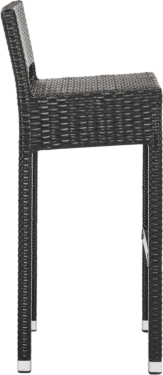 Collection Landry Black Indoor/Outdoor Bar Stool