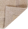 100% Cotton Lux Collection Bath Mats, Sand Bath Mat - Tufted, Reversible & Absorbent & Machine Washable Bath Mats for Bathroom Floor, Shower & Sink Bath Mat Rug, 17