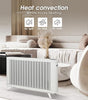 Convection Heater, Radiator Heater with 3 Heating Modes, Large Room Heater with Adjustable Thermostat, Led Screen and Remote Control