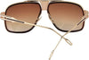 Aviator Sunglasses for Men UV Protection Goggle Alloy Frame with Case