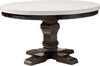 Nolan Dining Table Base Only Salvage Dark Oak