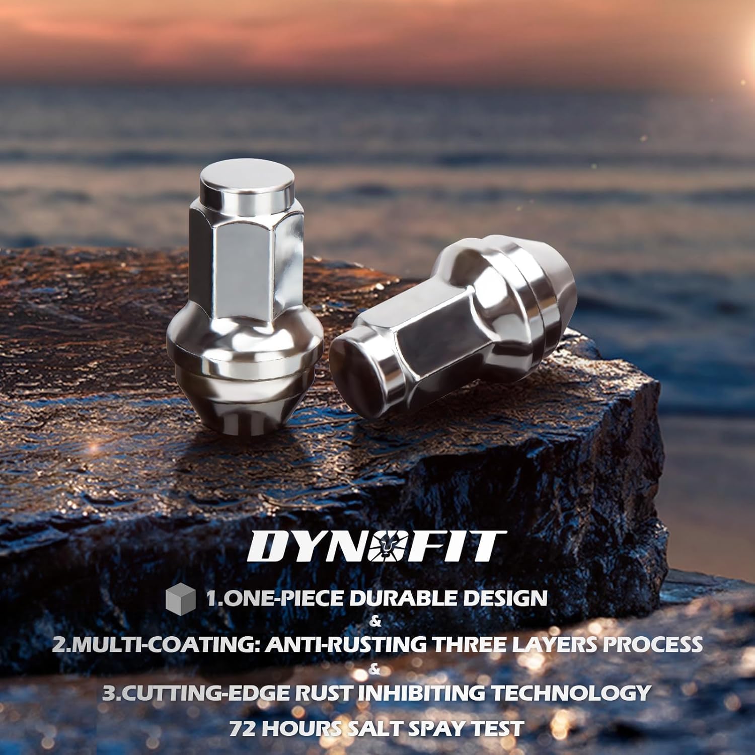 OEM Lug Nuts for F150 2000-2014, One-piece Factory Steel Tuner Nuts Compatible With Ford Expedition Navigator 03-14, Stock Wheel Nuts Replace