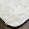 Faux Fur Special Edition Area Rug, White