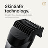 Men's Beard Trimmer, 20 Length Adjustable Blade Wheel, Stainless Steel T-Blade for Precision Facial Hair Trimming, Cordless Waterproof Wet/Dry Clipper