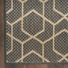 Horizon Charcoal 4 ft. x 6 ft. Indoor/Outdoor All-Over design Contemporary Area Rug