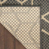 Horizon Charcoal 4 ft. x 6 ft. Indoor/Outdoor All-Over design Contemporary Area Rug