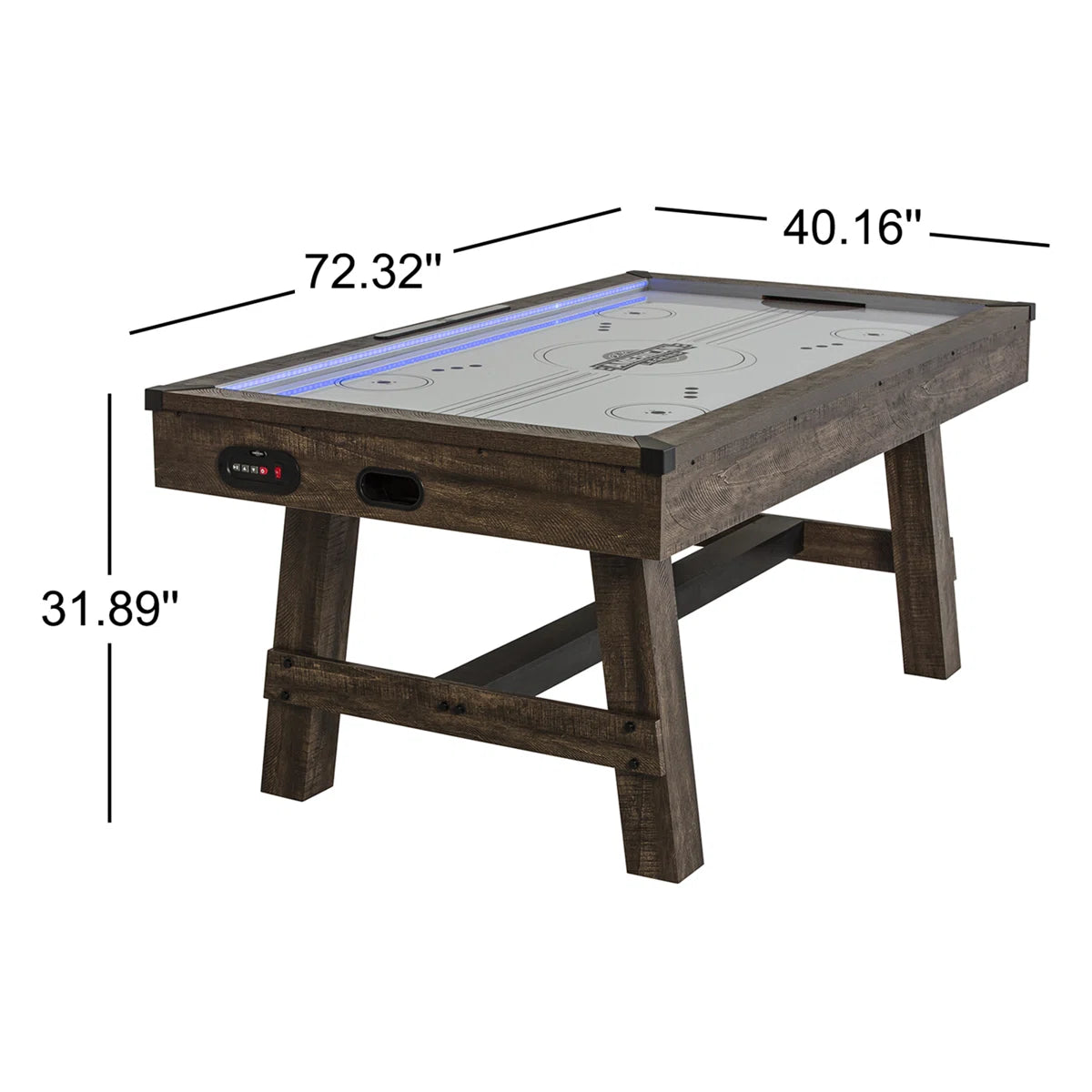 Austin LED Air Hockey Table