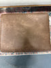 Buylateral Bianca Mid Century Modern Faux Leather Ottoman SHOWROOM ITEM