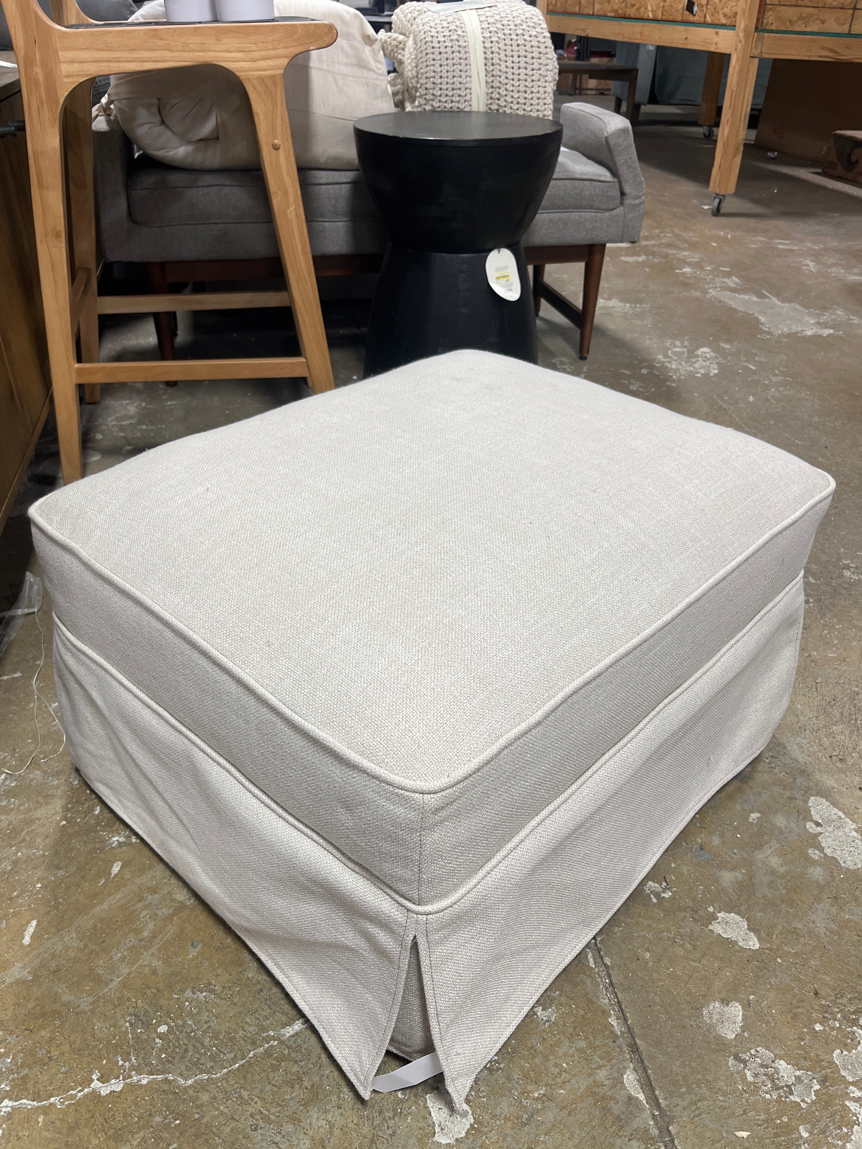 Vivian Park Ottoman - Threshold™ designed with Studio McGee SHOWROOM ITEM