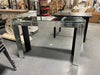 Silver Console Table Entryway Table